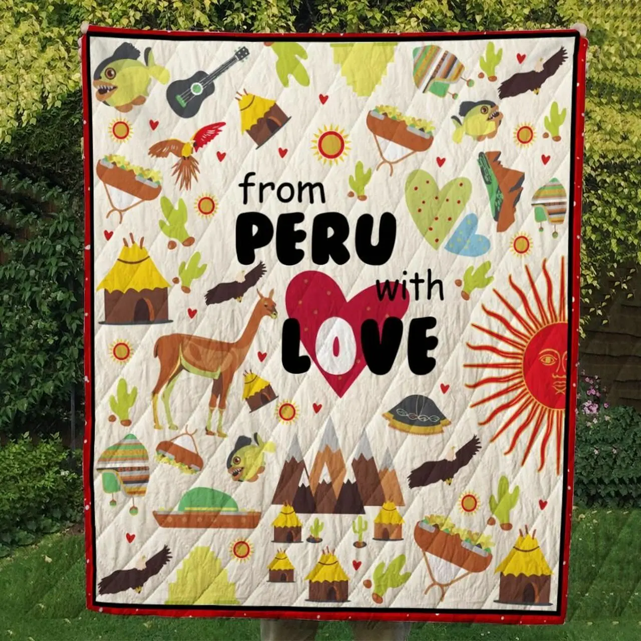 From Peru Cl14100219Mdq Quilt Blanket and Home Decor