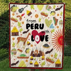From Peru Cl14100219Mdq Quilt Blanket and Home Decor