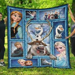 Frozen  Premium Quilt  Quilt and Home Decor