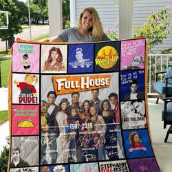 Full House Tv Show Quilt Blanket DHC3003139DD and Home Decor