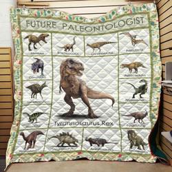 Future Paleontologist Blanket Th1707 Quilt and Home Decor