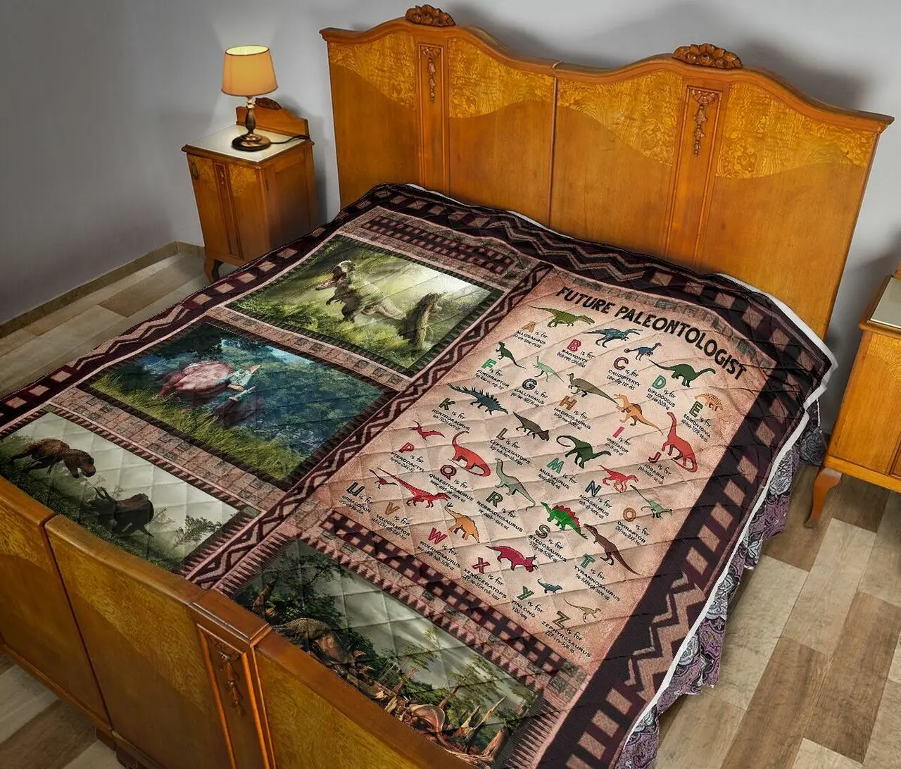 Future Paleontologist Quilt Blanket Dhc02011236Dd and Home Decor