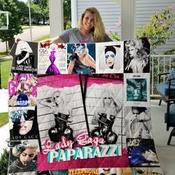 Gaga Custom Quilt Blanket and Home Decor