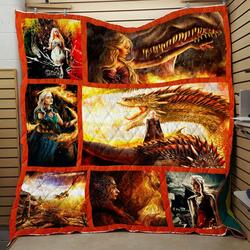 Game Of Thrones Dragon Quilt and Home Decor