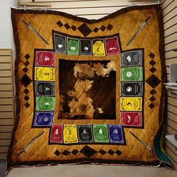 Game Of Thrones Quilt Blanket V1 and Home Decor