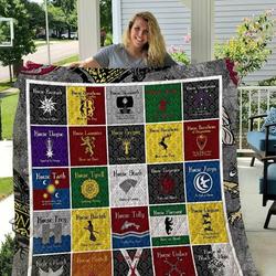 Game Of Thrones Sigil All Season Plus Size Quilt Blanket and Home Decor
