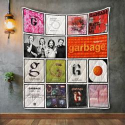 Garbage Album Covers Quilt Blanket and Home Decor