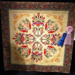 Garden Bird Cla1910269Q Quilt Blanket and Home Decor