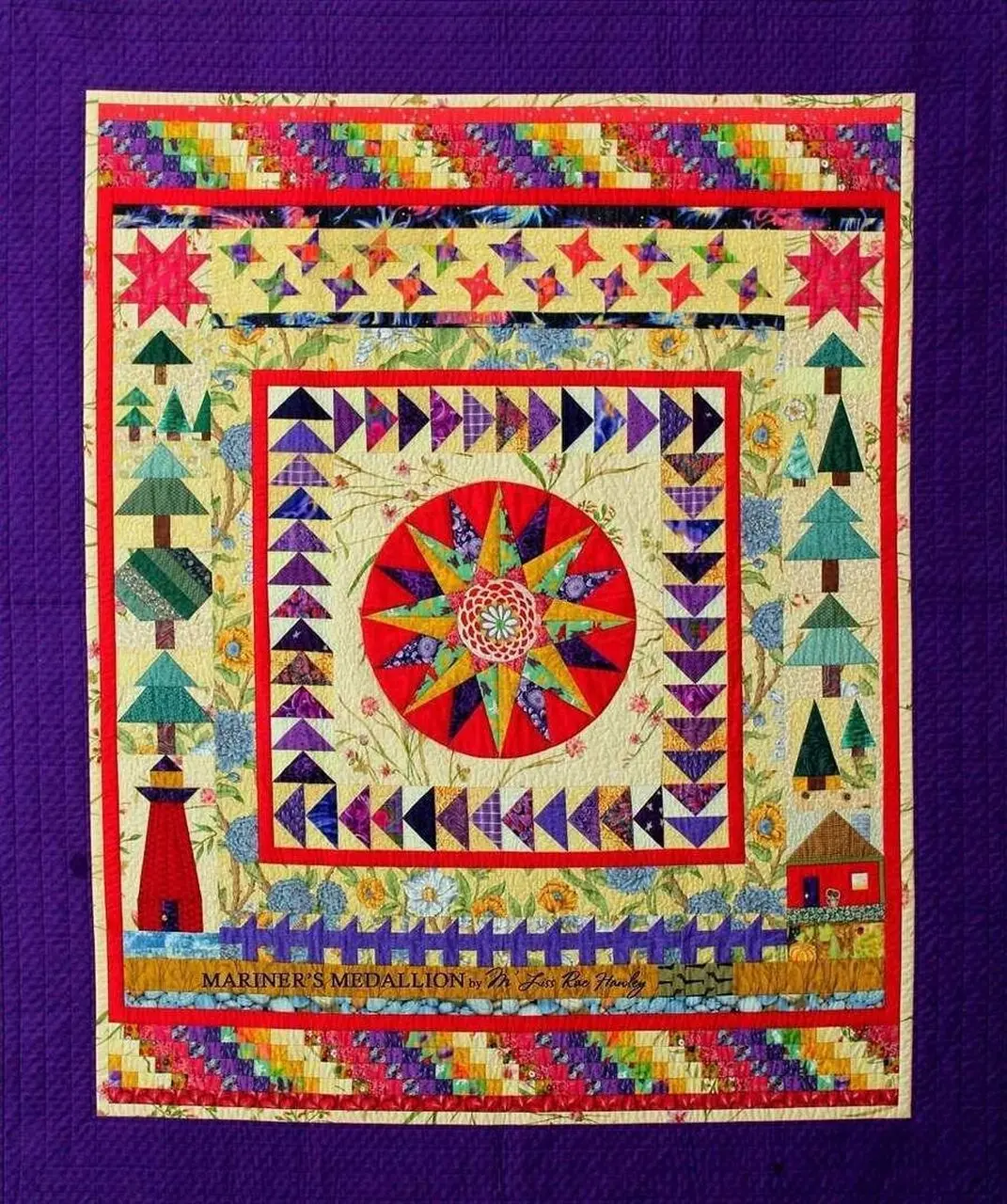 Garden Court Compass Clp0107057 Quilt And Blanket and Home Decor