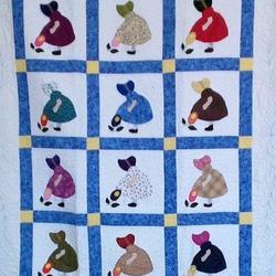 Garden Girl Cla1810285Q Quilt Blanket and Home Decor
