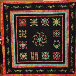 Garden Glory Cla2210255Q Quilt Blanket and Home Decor