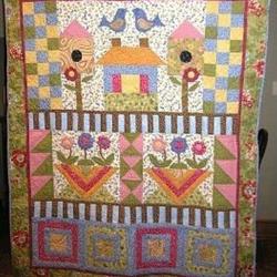 Garden Hur Quilt by and Home Decor