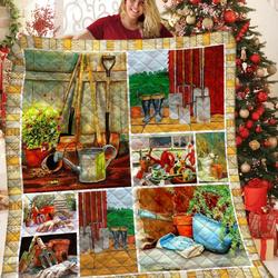 Gardening NT2309021CL Quilt Blanket and Home Decor