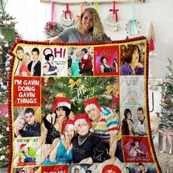 Gavin Stacey Quilt Blanket 02203 and Home Decor