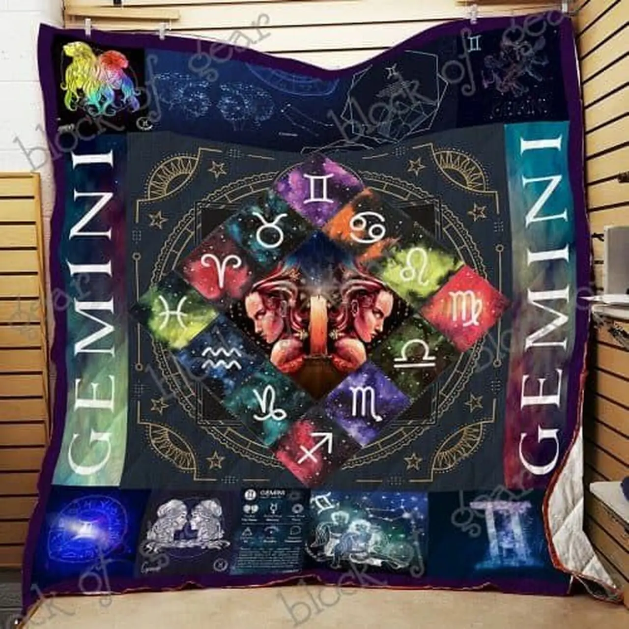 Gemini Cl2100198Mdq Quilt Blanket and Home Decor