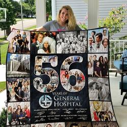 General Hospital Quilt Blanket and Home Decor