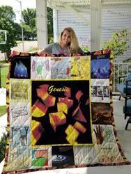 Genesis Albums Cover Poster Quilt 2 and Home Decor