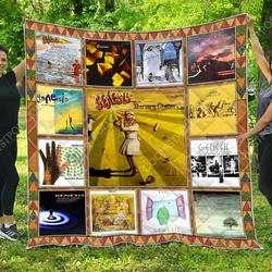 Genesis Band  Quilt Blanket and Home Decor