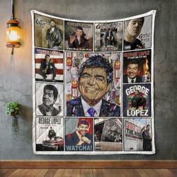George Lopez Quilt Blanket and Home Decor