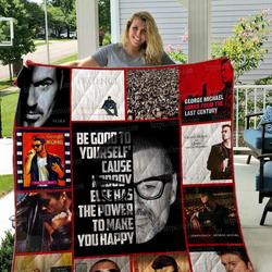 George Michael Quilt Blanket 02 and Home Decor