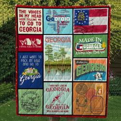 Georgia Cl14100221Mdq Quilt Blanket and Home Decor