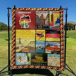 German DHCCNA0909 Quilt Blanket and Home Decor