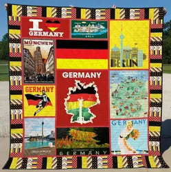 German Li050708A Tbg Quilt Blanket and Home Decor