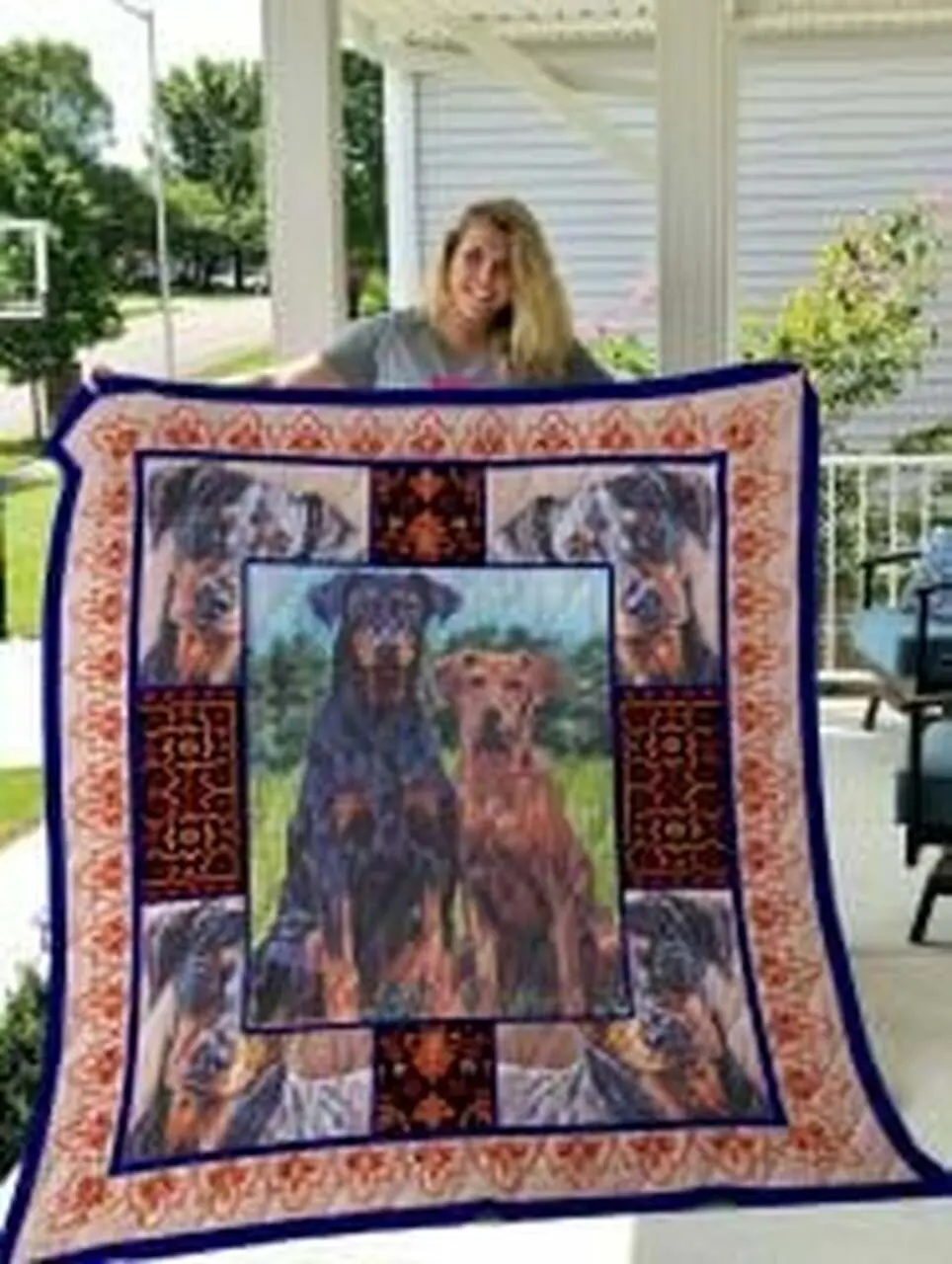 German Pinscher Quilt Blanket Luk4A4 Dhc0301857Dd and Home Decor
