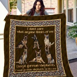 German Shepherd 09 Ndq0450 Quilt  Quilt and Home Decor