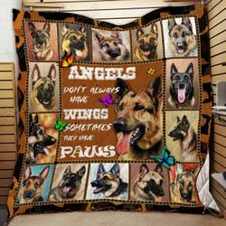 German Shepherd Cl19100360Mdq Quilt Blanket and Home Decor