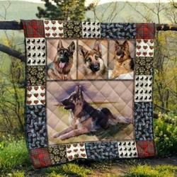 German Shepherd Dog Pets 3D All Over Print Blanket TH0607 Quilt and Home Decor
