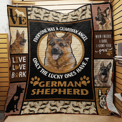 German Shepherd Dog Quilt Blanket ABC07111629 and Home Decor