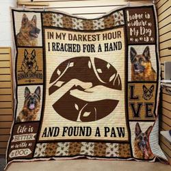 German Shepherd Dog Quilt Blanket ABC07112538 and Home Decor