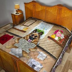 German Shepherd Quilt Blanket Dhc090120781Td and Home Decor