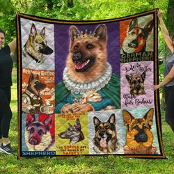 German Shepherd Quilt Blanket Dhc1301511Vt and Home Decor