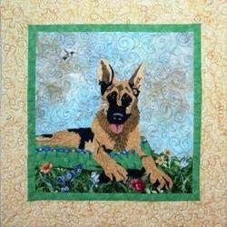 German Sherpherd Cl280644 Quilt Blanket and Home Decor