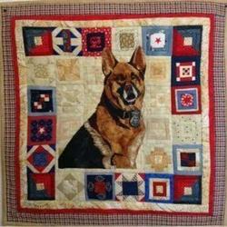 German Sherpherd Cl280645 Quilt Blanket and Home Decor