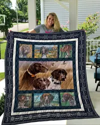 German Shorthaired Pointer Quilt  and Home Decor