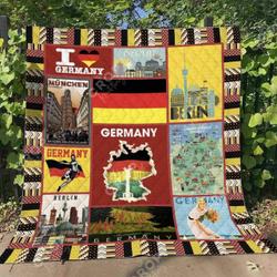 Germany 3 Blanket Th1307 Quilt and Home Decor
