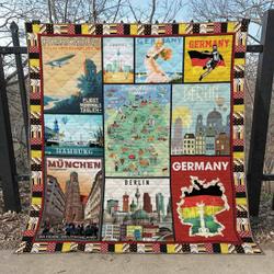 Germany Li080701A Tbg Quilt Blanket and Home Decor