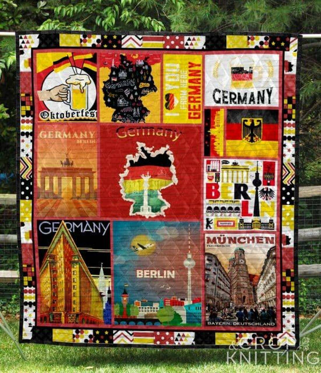 Germany Quilt Blanket Ver 6 Quilt and Home Decor