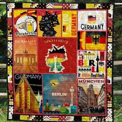 Germany Quilt Blanket Ver 6  Quilt and Home Decor