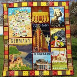 Germany Tu290627A Tbg Quilt Blanket and Home Decor