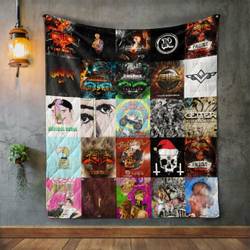 Getter Album Covers Quilt Blanket and Home Decor