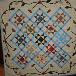Gettysburg Stars Cla2110285Q Quilt Blanket and Home Decor
