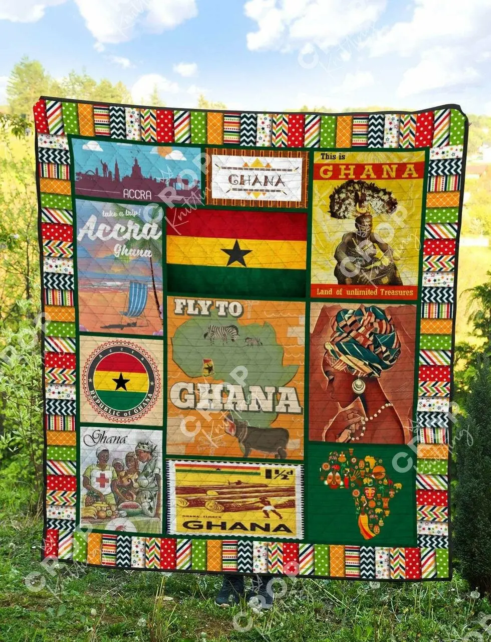 Ghana Li280615 Tbg Quilt Blanket and Home Decor