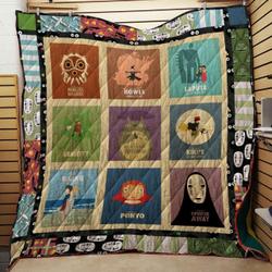 Ghibli 01 Quilt  Quilt and Home Decor