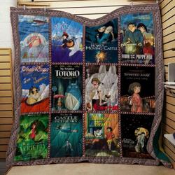 Ghibli Movies Favorite Quilt  and Home Decor