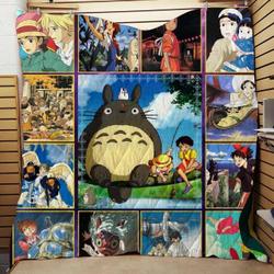 Ghibli Movies Quilt Blanket DHC3003287DD and Home Decor
