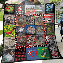 Ghostbusters Collage Quilt Blanket DHC3003286DD and Home Decor